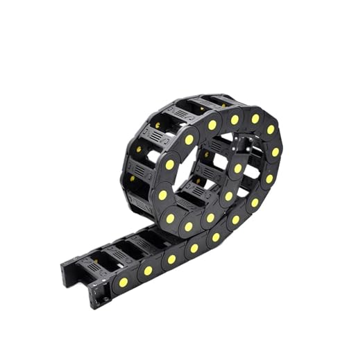 Elektrische drahtschalter ketten Standard-Kabelschleppkette aus Kunststoff, Brückentyp, beidseitige Öffnung, mehrere Größen, 1 Meter(100mm,25x75mm) von LCUVIMPEX