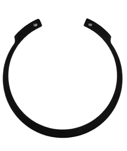 Externe Sicherungsringe C-Typ Loch Sicherungsring for M1308 JV Schwarz Mehrere Größen Packung mit 20(19) von LCUVIMPEX