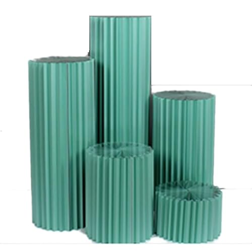 Faltbare Papier Säulen Kuchen Sockel Ständer ， 5 Stück Zylindertisch Römische Säule(Green) von LCUVIMPEX