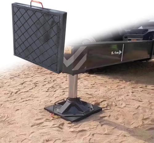 Furniture Mover Wheeled ， Outrigger Jack Stabilizer Landing Pads for Crane Trailer RV Multiple Sizes(20x20x2.4"/50x50x6cm) von LCUVIMPEX