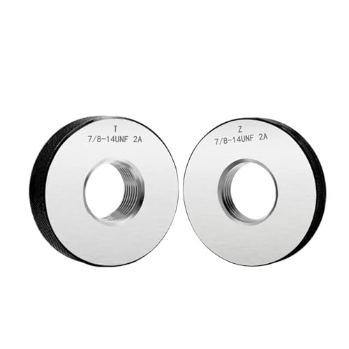 Gewindelehrring ， Gewinde-Ringlehren-Set, Genauigkeit Std. UNC, UNF, UNS, metrisch, fein, mehrere Größen, 15 Stück(9I16-12UNC-2A T Z) von LCUVIMPEX