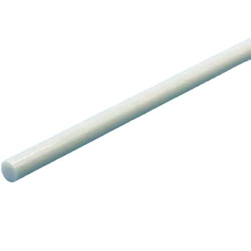 Glasfaser, Glasfaserstab Weiß 1-5mm Durchmesser 1-6m Länge(4x1000mm) von LCUVIMPEX