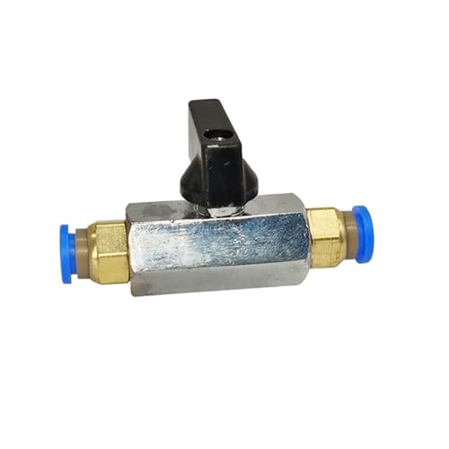 Haben hier teile für luftröhre, 1pc Pneumatische Ball Und Nadel Ventil Schnellspann-befestigung for Luft Wasser Gas Öl Schlauch(Mini Ball Valve - Ks,12mm) von LCUVIMPEX