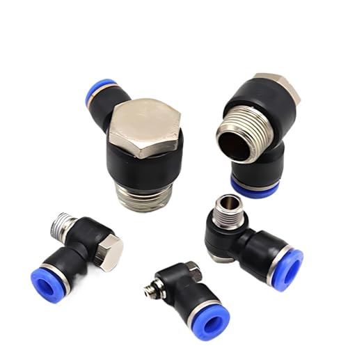 Haben hier teile für luftröhre, PH Außensechskant-Durchgangs-BSPT-Armaturen for Luftschläuche, 10er-Pack(Ph4-01) von LCUVIMPEX