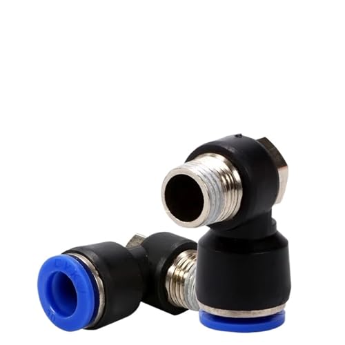 Haben hier teile für luftröhre, Pneumatische Luft Anschluss Fitting Vakuum T Gerade Schlauch Armaturen Schnell Anschlüsse 10PC(Ph4-02) von LCUVIMPEX