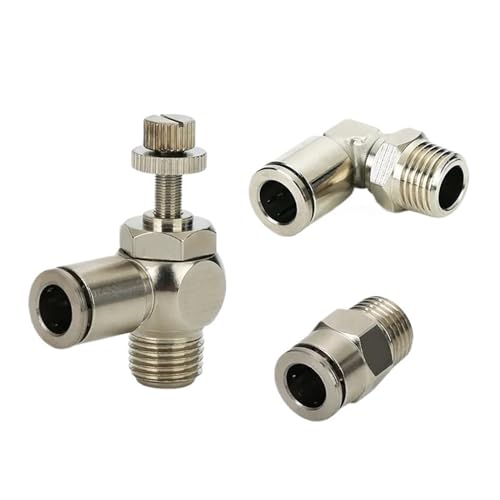 Haben hier teile für luftröhre, TKC SL PC-Serie Gewinde gerade pneumatische Armaturen Gelenke for Luft Gas Wasser Rohr 1 Pc(45931,TKC-SL) von LCUVIMPEX