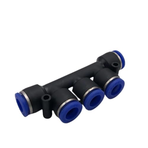 Haben hier teile für luftröhre, Vakuum-T-Stück-Anschluss, pneumatische Steck-Schnellmontage for 4–16 mm PU-PE-Nylon-Schlauch(6mm,PK) von LCUVIMPEX