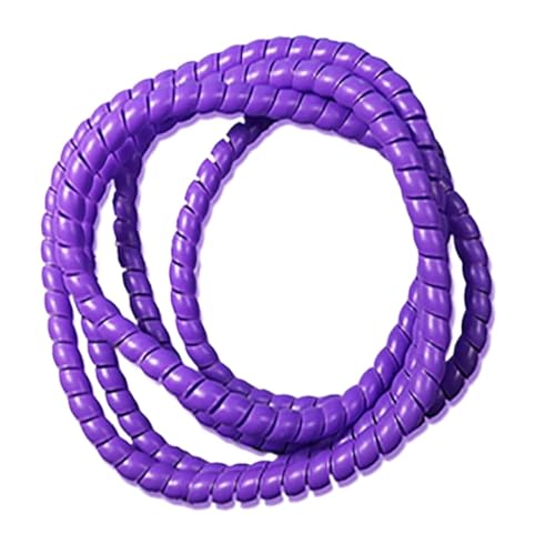 Heldentat zum schutz Von spiralen 2 Meter Spirale Wrap Sleeve Kabelschutz Mehrere Größen Multicolor(Purple,8mm inside diameter) von LCUVIMPEX
