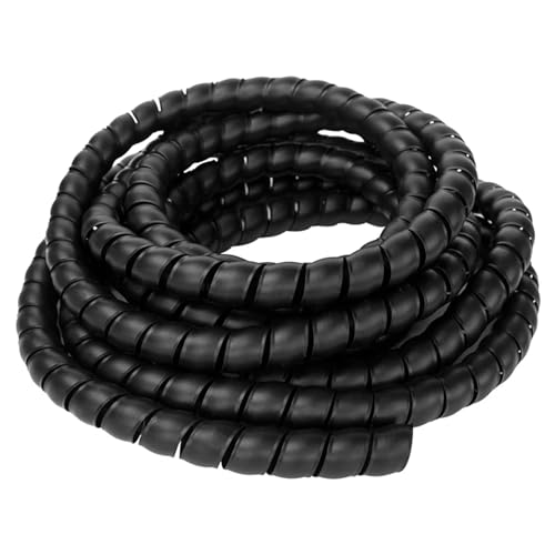 Heldentat zum schutz Von spiralen 5 Meter Spiralkabelschutzhülle Schlauchabdeckung Wrap Organizer Multicolor 10-42mm(Black,30mm) von LCUVIMPEX