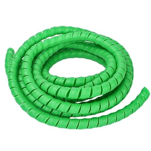 Heldentat zum schutz Von spiralen 5 Meter Spiralkabelschutzhülle Schlauchabdeckung Wrap Organizer Multicolor 10-42mm(Green,32mm) von LCUVIMPEX