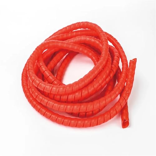 Heldentat zum schutz Von spiralen 5 Meter Spiralkabelschutzhülle Schlauchabdeckung Wrap Organizer Multicolor 10-42mm(Red,35mm) von LCUVIMPEX