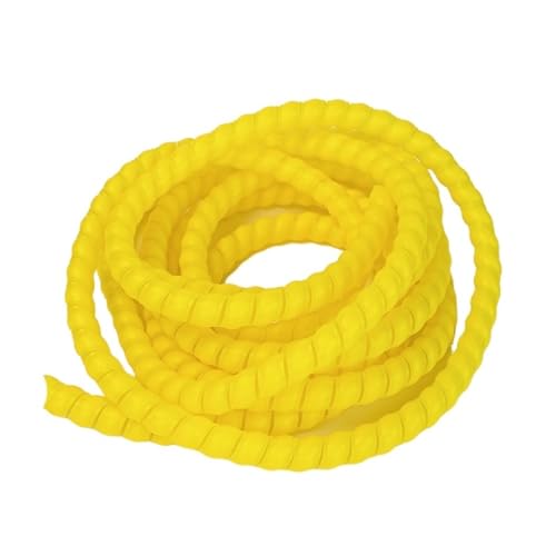 Heldentat zum schutz Von spiralen 5 Meter Spiralkabelschutzhülle Schlauchabdeckung Wrap Organizer Multicolor 10-42mm(Yellow,35mm) von LCUVIMPEX