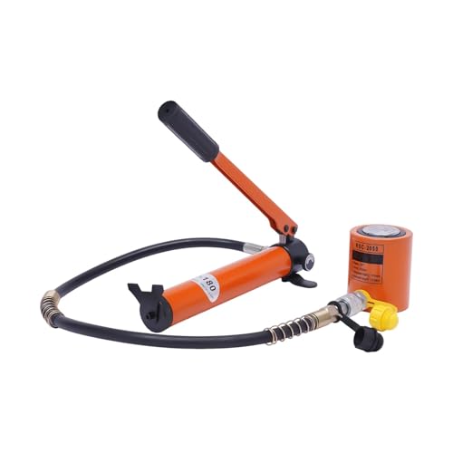 Hydraulische Handpumpe, 10/20T einfachwirkender Hydraulikzylinderheber mit CP-180 Hydraulik-Handpumpe, 4er-Pack(20T Pump) von LCUVIMPEX