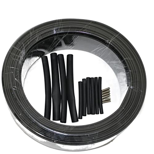 Isoliertes Kohlefaserkabel 220 V flammhemmendes Heizkabel, Breite 8 mm(30m) von LCUVIMPEX