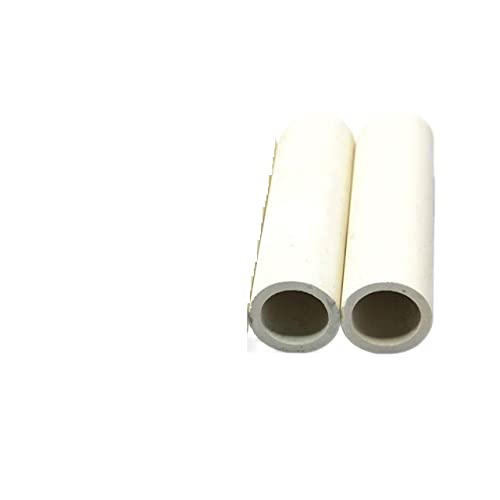 Keramisches Isolierrohr, 2 Stück Aluminiumoxidkeramik Hochtemperaturrohr Hohlisolierend 1200 Grad(L220mm,ID34mmOD45mm) von LCUVIMPEX
