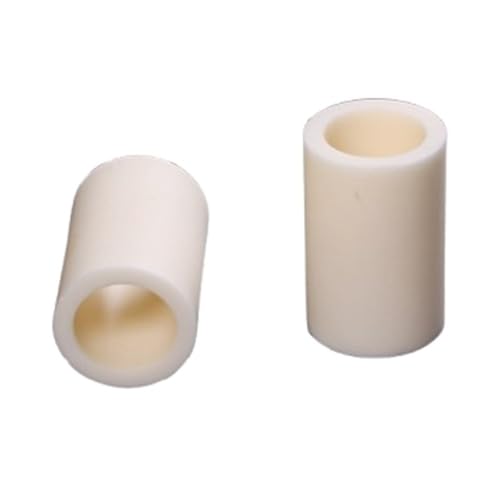 Keramisches Isolierrohr, Packung mit 10 Aluminiumoxid-Keramik-Porzellan-Röhrchen for Thermoelement-Schutz, weiß, mehrere Größen(2X4X20mm) von LCUVIMPEX