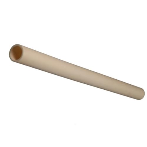 Keramisches Isolierrohr, Packung mit 2 Aluminiumoxidkeramikrohren mit geringem dielektrischen Verlust, Innendurchmesser 19 mm, Außendurchmesser 25 mm, 15–50 mm(40mm) von LCUVIMPEX