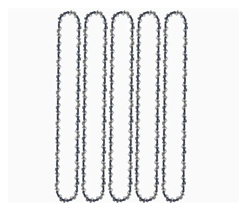 Ketten aus Stahl, 14 Zoll 3/8" Teilung 52 Antriebsglieder Ersatzkette for Mini-Elektrokettensäge(5pcs 14-inch Chain) von LCUVIMPEX