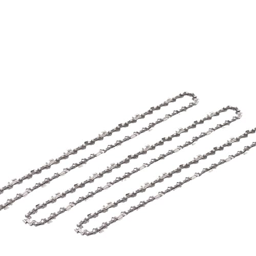 Ketten aus Stahl, Kettensägenkette, 3er-Pack, 10–20 Zoll, 3/8 Teilung, 0,050 Gauge(14Inch 50Drive Link) von LCUVIMPEX