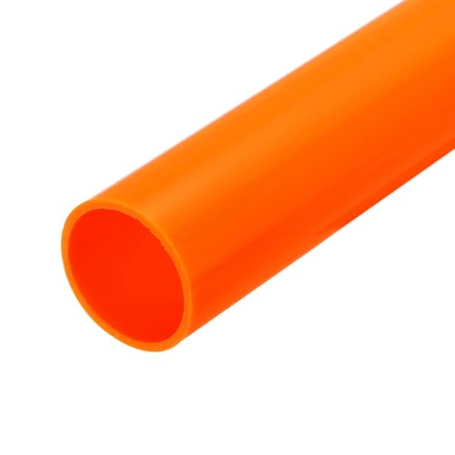 Kunststoff-Rohrleitungen, Orangefarbener starrer PVC-Schlauch, erhältlich in den Größen ID 16–45,2 mm und Länge 0,2–0,5 m(21x25mmx0.33m) von LCUVIMPEX