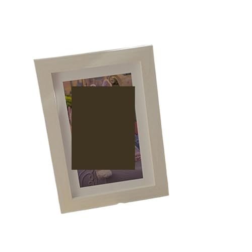 LCUVIMPEX ALEC stellt EIN Foto her, Holz-Fotorahmen-Ständer for Wand-Desktop A4 Multicolor Mehrere Größen(White Frame,15X20cm 8inch) von LCUVIMPEX