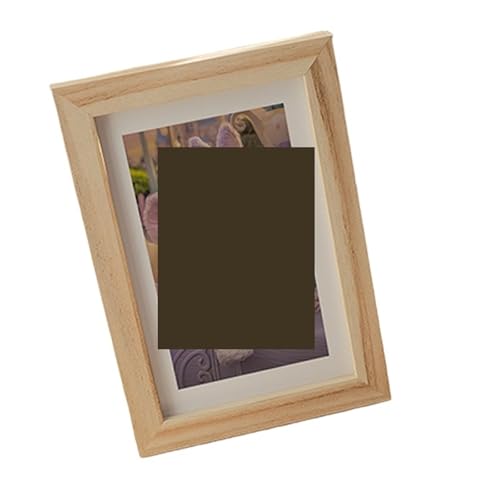 LCUVIMPEX ALEC stellt EIN Foto her, Holz-Fotorahmen-Ständer for Wand-Desktop A4 Multicolor Mehrere Größen(Wood Frame,15X20cm 8inch) von LCUVIMPEX
