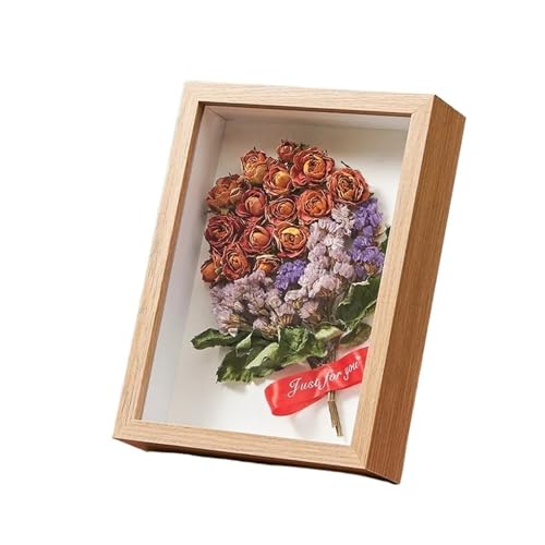 LCUVIMPEX ALEC stellt EIN Foto her, Schattenbox aus Holz, Bilderrahmen, Probenhalter, 5 cm Tiefe, Mehrfarbig, mehrere Größen, 2 Stück(Original,7inch(12.7x17.8x5cm)) von LCUVIMPEX