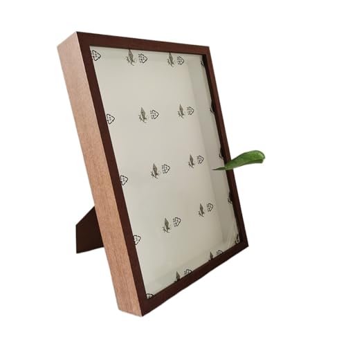 LCUVIMPEX ALEC stellt EIN Foto her, Shadow Box Frame 3cm Tiefe Holz Fotorahmen Mehrere Größen 6-10 Zoll Multicolor(Brown Frame,15X20cm 8inch) von LCUVIMPEX