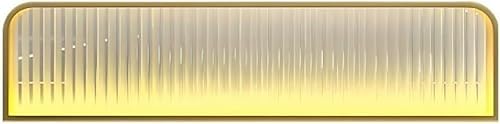 LCUVIMPEX Die screenshots, die screenshots Niedriger Zaun, gestreiftes Mattglas, Restaurant-Arbeitsplatten-Schreibtischteiler, Trennwände for Essbereiche(Gold,80x25cm) von LCUVIMPEX