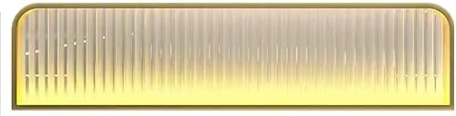 LCUVIMPEX Die screenshots, die screenshots Trennwände for Arbeitsplatten for Essbereiche, Trennwände for Arbeitsplattenschreibtische mit LED-Lichtstreifen, Trennwand aus Glas(Gold,120x25cm) von LCUVIMPEX