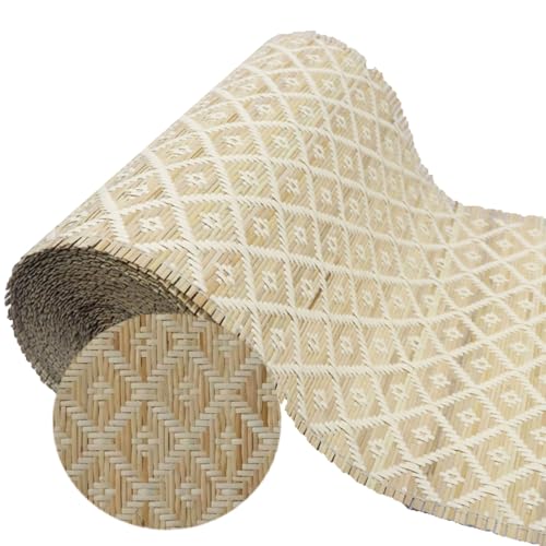 LCUVIMPEX Fido do Rattan-Gurtbandrolle, 39,9–59,9 cm Breite, mehrere Längen, Möbelreparatur, DIY-Rohrgeflecht-Netzplatten(15.7x78.8inch) von LCUVIMPEX