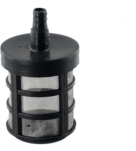 LCUVIMPEX Filter aus Edelstahl, Autowaschanlage Einlass Wasserfilter Edelstahlgewebe Selbstansaugende Verbindung Schnellanschluss 9-12mm von LCUVIMPEX