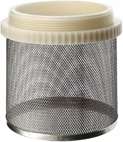 LCUVIMPEX Filter aus Edelstahl, Wasserpumpenfilter Gartenbewässerung Aquarium Hochdruckreiniger Edelstahlgewebe Mehrere Größen(3/4") von LCUVIMPEX