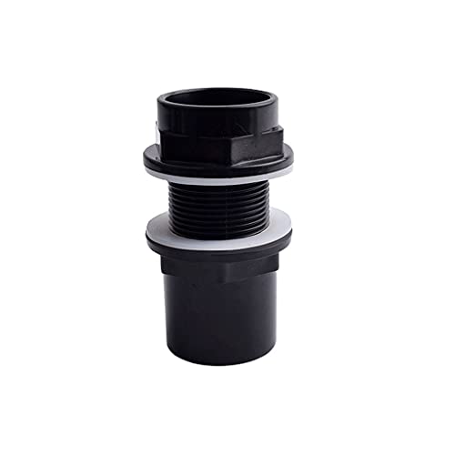 LCUVIMPEX PVC-Rohrverbinder 1 Stück PE-Rohrverbinder for Aquarium-Einlass-/Auslass-Abfluss und Gartenbewässerung, 20–50 mm(Inner Dia 32mm) von LCUVIMPEX