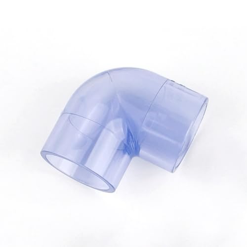 LCUVIMPEX PVC-Rohrverbinder 90-Grad-PVC-Winkelstück for Gartenbewässerung, Aquarium, Wasserleitung, mehrere Größen(Inner Dia 50mm) von LCUVIMPEX