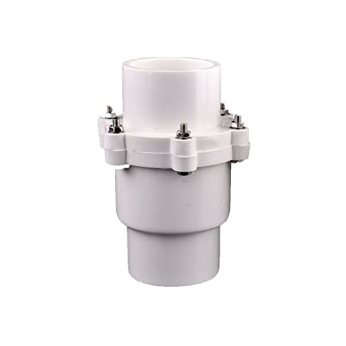 LCUVIMPEX PVC-Rohrverbinder PVC-Einweg-Rückschlagventil for Bewässerung und Wasserversorgung, mehrere Größen(Inner Dia 110mm) von LCUVIMPEX