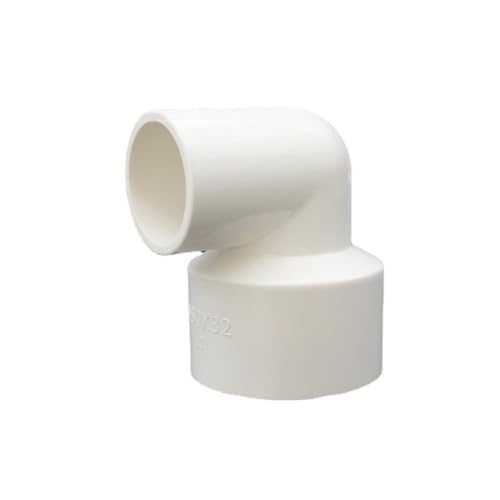 LCUVIMPEX PVC-Rohrverbinder PVC-Rohr-Reduzierstück-Winkelstück, mehrere Größen, 90-Grad-Anschluss(40x32mm) von LCUVIMPEX