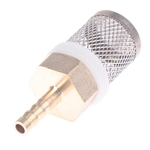 LCUVIMPEX Schlauch Barb Filter，Sieb Mesh Pipe 1PC 6MM-19MM Auto Waschen Garten Bewässerung Filter Messing Edelstahl Mesh Filter(6MM) von LCUVIMPEX