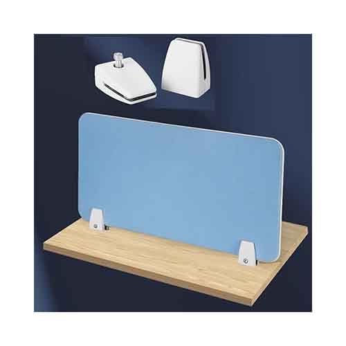 LCUVIMPEX Trennwand für Schreibtische Sichtschutz-Trennwand for Anklemmen an den Schreibtisch, Mehrfarbig, mehrere Größen(30X60CM) von LCUVIMPEX