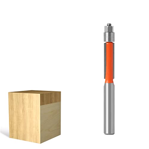 Nut und feder. 1/4 6mm Schaft Flush Trim Router Bit Ende Doppel Lager for Holzbearbeitung Schneiden Tool6X 6,35(6X6.35) von LCUVIMPEX