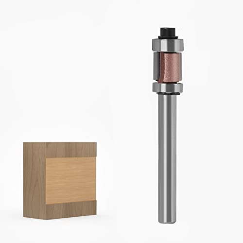 Nut und feder. 6mm Schaft Vorlage/Trimm Router Bit Routing Cutters Top Bottom Kugellager Holzbearbeitung Werkzeug von LCUVIMPEX