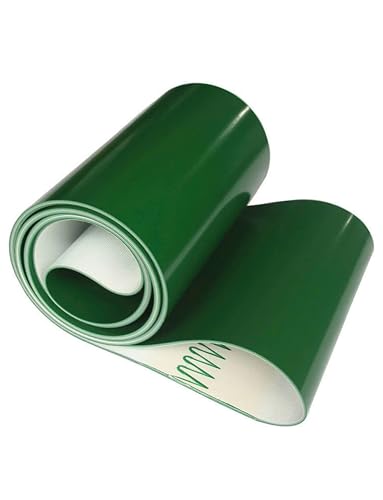 PVC Förderbänder, Grünes PVC-Förderband, 5 mm, mehrere Größen(40x180cm/16x71in) von LCUVIMPEX