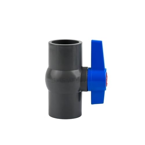 PVC-Rohrmuffen-Kugelhahn PVC-Rohr-Kugelhähne 20–63 mm for Wasserbewässerung, Garten, Landwirtschaft, Entwässerung(50 mm) von LCUVIMPEX