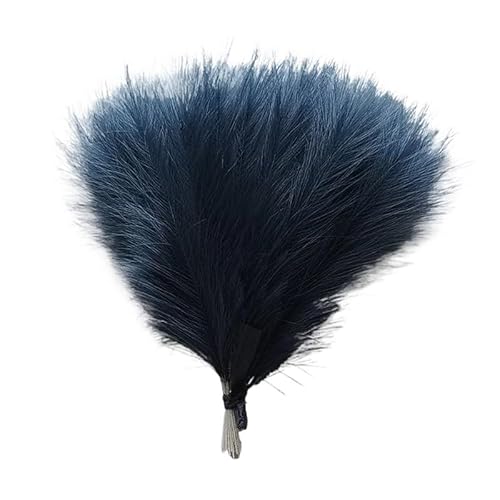 Pam bläst. 10er-Packung 14 Zoll mehrfarbiges künstliches Pampasgras(Dk Blue) von LCUVIMPEX