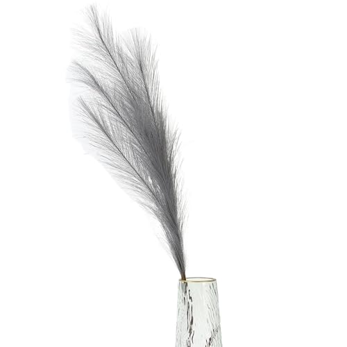 Pam bläst. Künstlicher Pampasgrasstrauß Mehrfarbig 90-120cm(Grey,90cm) von LCUVIMPEX