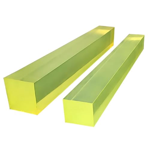 Polyurethan-Rundstab, Polyurethan-Vierkantstäbe 25 x (25-100) 500 mm, 2er-Pack(25 * 45 * 500mm(2pcs)) von LCUVIMPEX