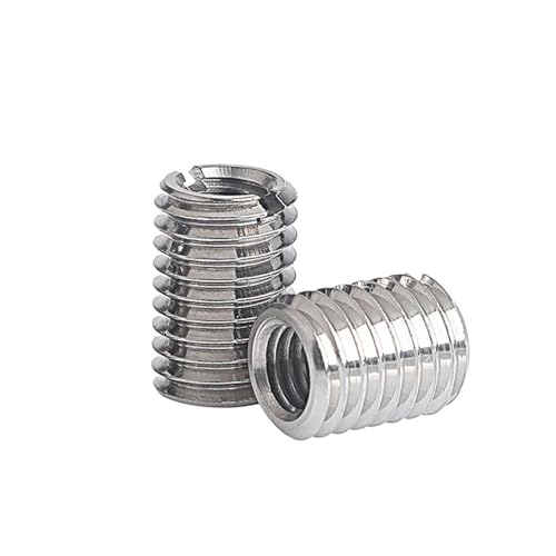Reduzierhülsenmutter, Edelstahl Innen Außen Gewindeeinsatz Reduziermutter M2 auf M12 Packung mit 2 5 oder 10 Stück(M5 M8X12X5pcs) von LCUVIMPEX