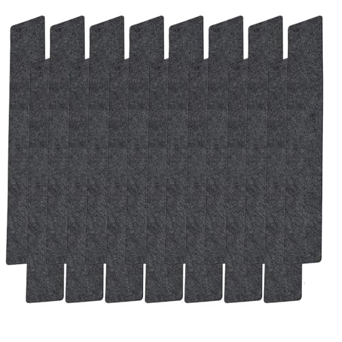 Selbstklebende Treppenstufen Schritt , 15er-Pack Selbstklebende Treppenstufenmatten aus schwarzem Filz for Treppen mit unterschiedlichen Oberflächen Selbstklebende Treppenstufen Schritt , 15er-Pack Selbstklebende Treppenstufenmatten aus schwarzem Filz for Treppen mit unterschiedlichen Oberflächen von LCUVIMPEX
