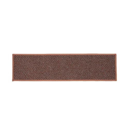 Selbstklebende Treppenstufen Schritt ， 1PC Polyester Selbst-Adhesive Teppich Treppenstufen for Kinder Ältesten Haustiere Multicolor(Brown) von LCUVIMPEX