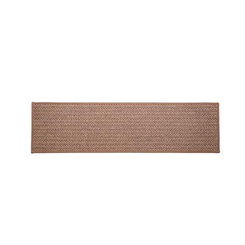 Selbstklebende Treppenstufen Schritt ， 1PC Polyester Selbst-Adhesive Teppich Treppenstufen for Kinder Ältesten Haustiere Multicolor(Light Brown) von LCUVIMPEX